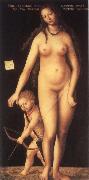 Lucas Cranach the Elder Venus and Cupid oil